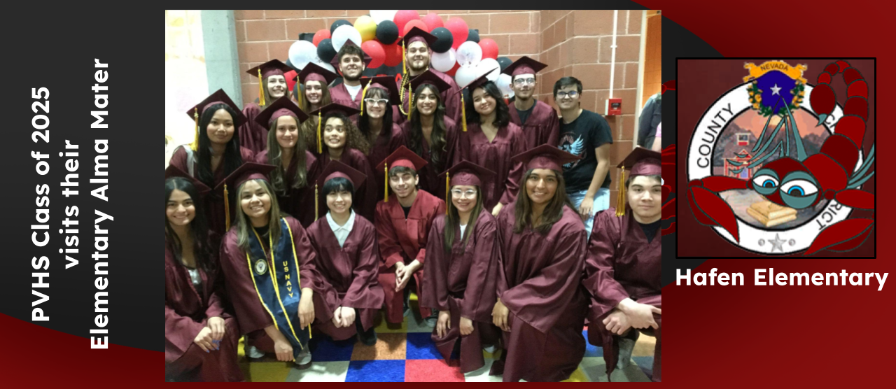 PVHS Class of 2025 Visits Their Elementary Alma Mater