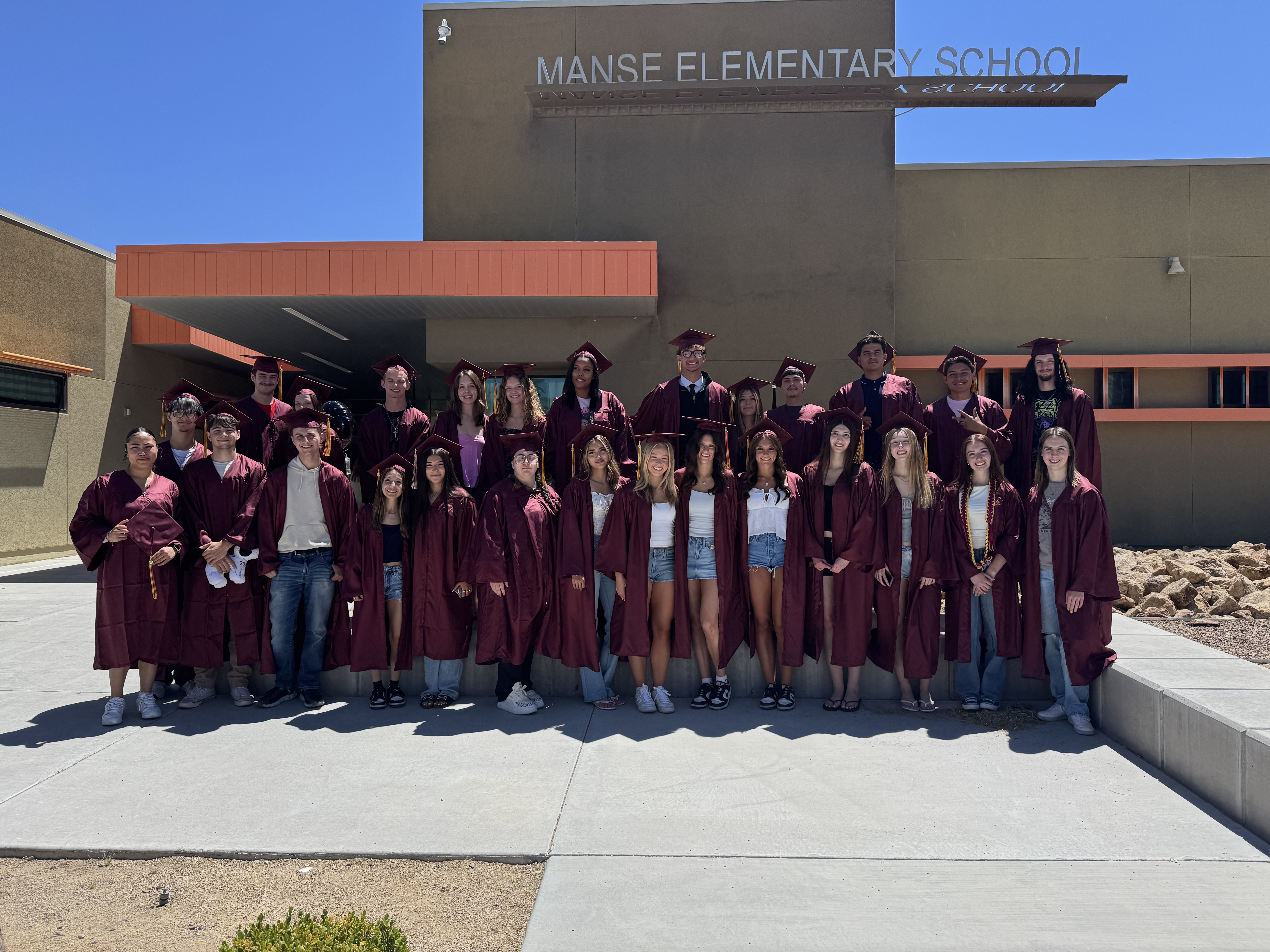 PVHS Graduates visit their Alma Mater, Manse
