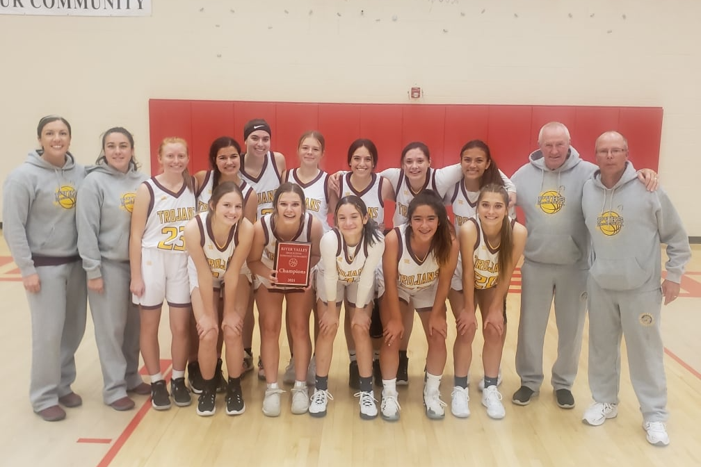 Girl's Basketball 2021 River Valley Shootout Champions