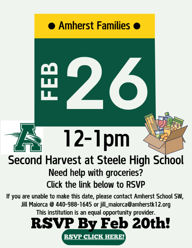 Second harvest flyer - February 26, 2026