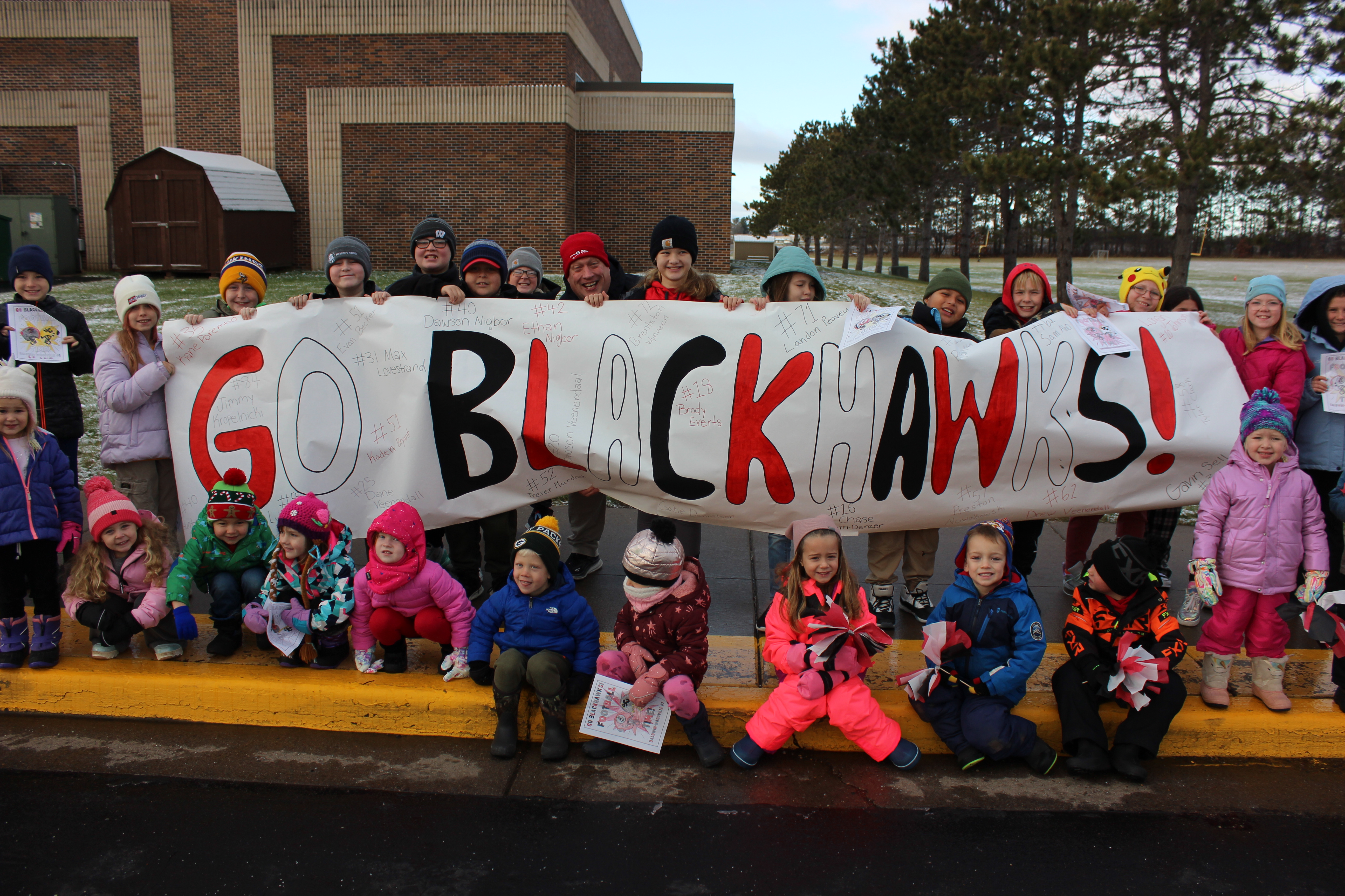 Students at Parade