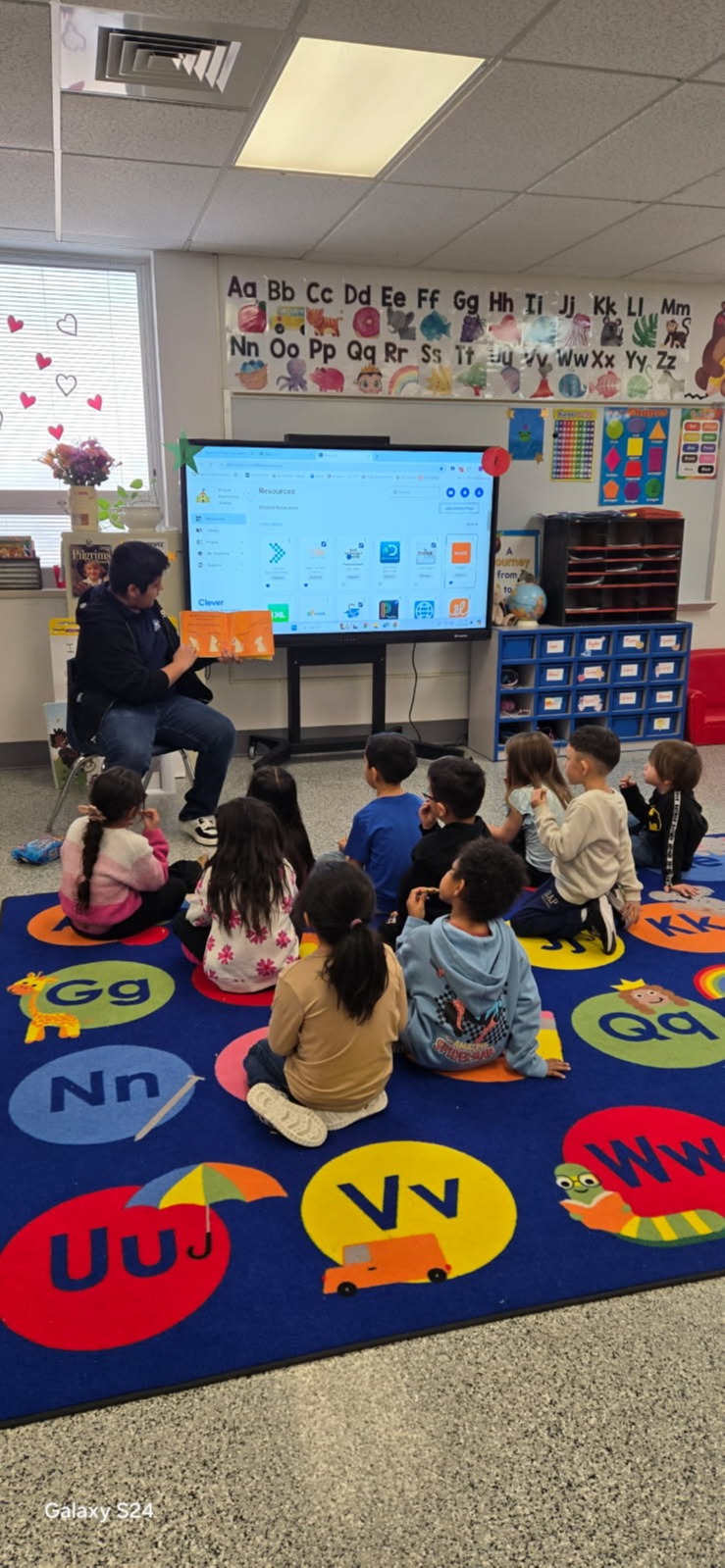 Hickok students learning