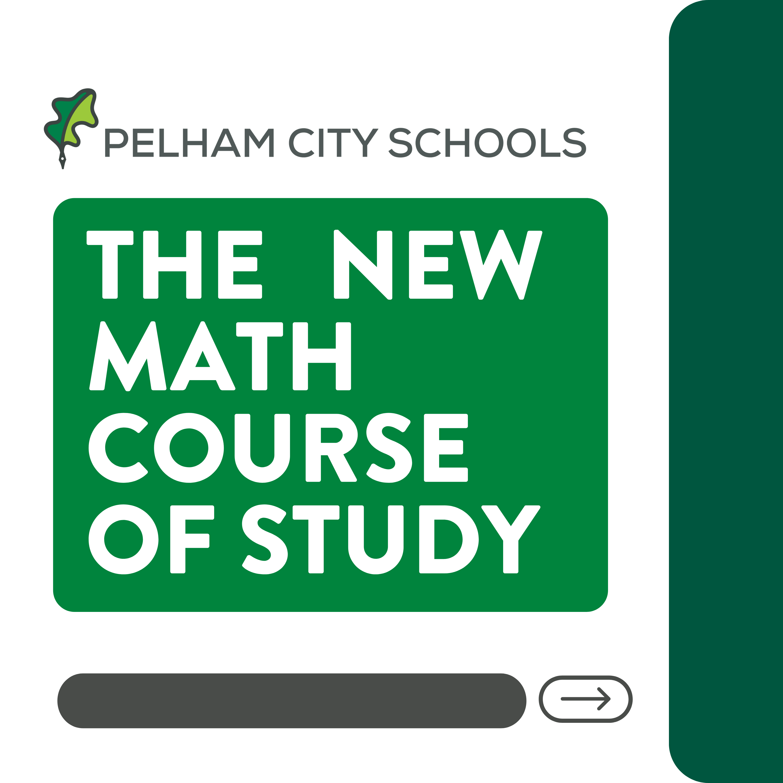 An illustration representing the new math course of study, featuring diverse students engaged in collaborative learning activities.