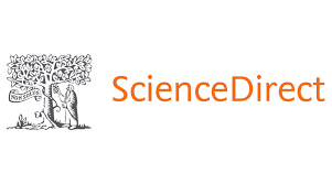 ScienceDirect logo featuring a tree and a man positioned within the branches of the tree, symbolizing knowledge and growth.