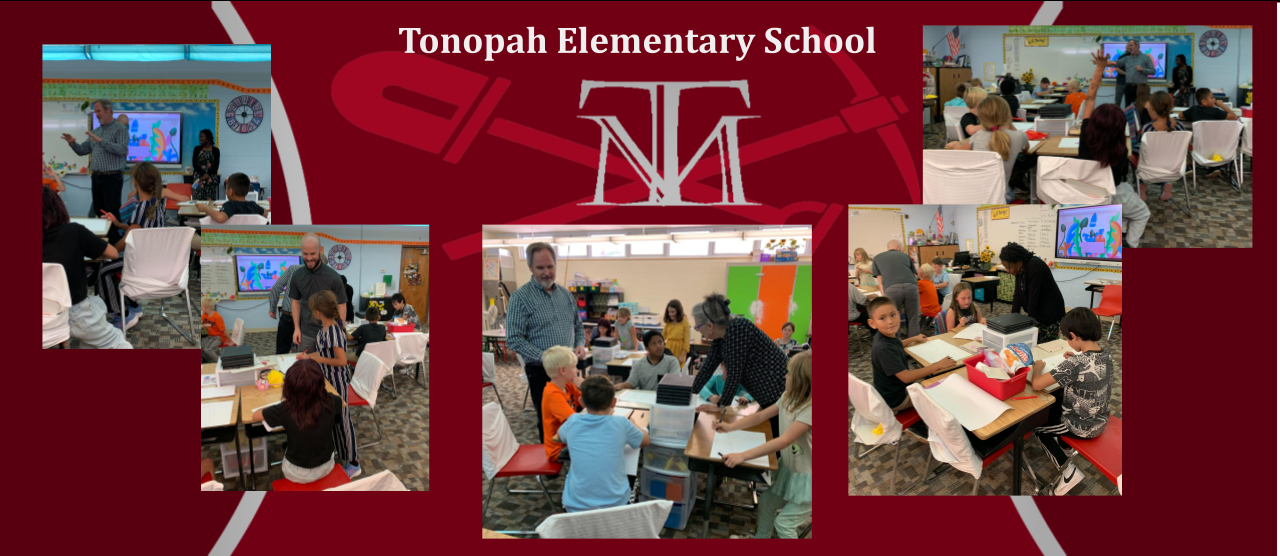 Tonopah students welcomed guest speakers from KNIT to talk about architecture and what it looks like to become an architect.