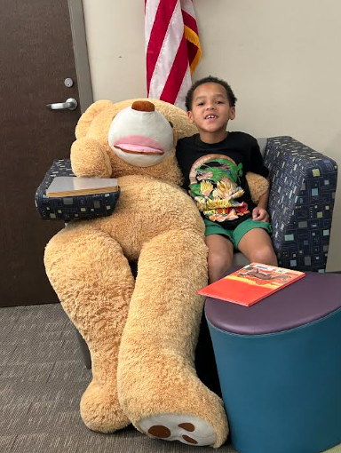 3rd Grader with Bear
