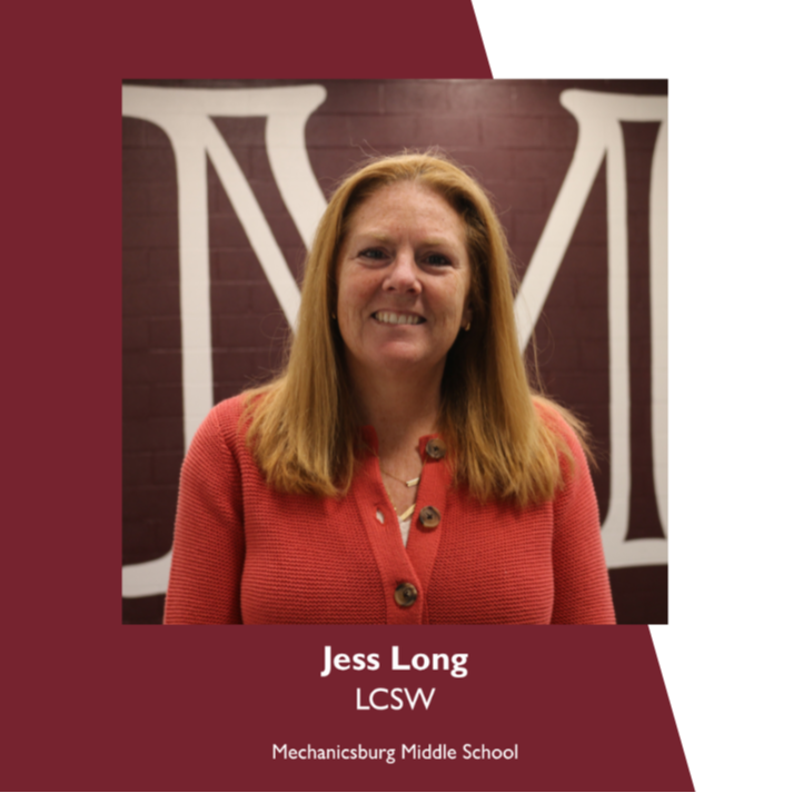 Jess Long LCSW Mechanicsburg Middle School