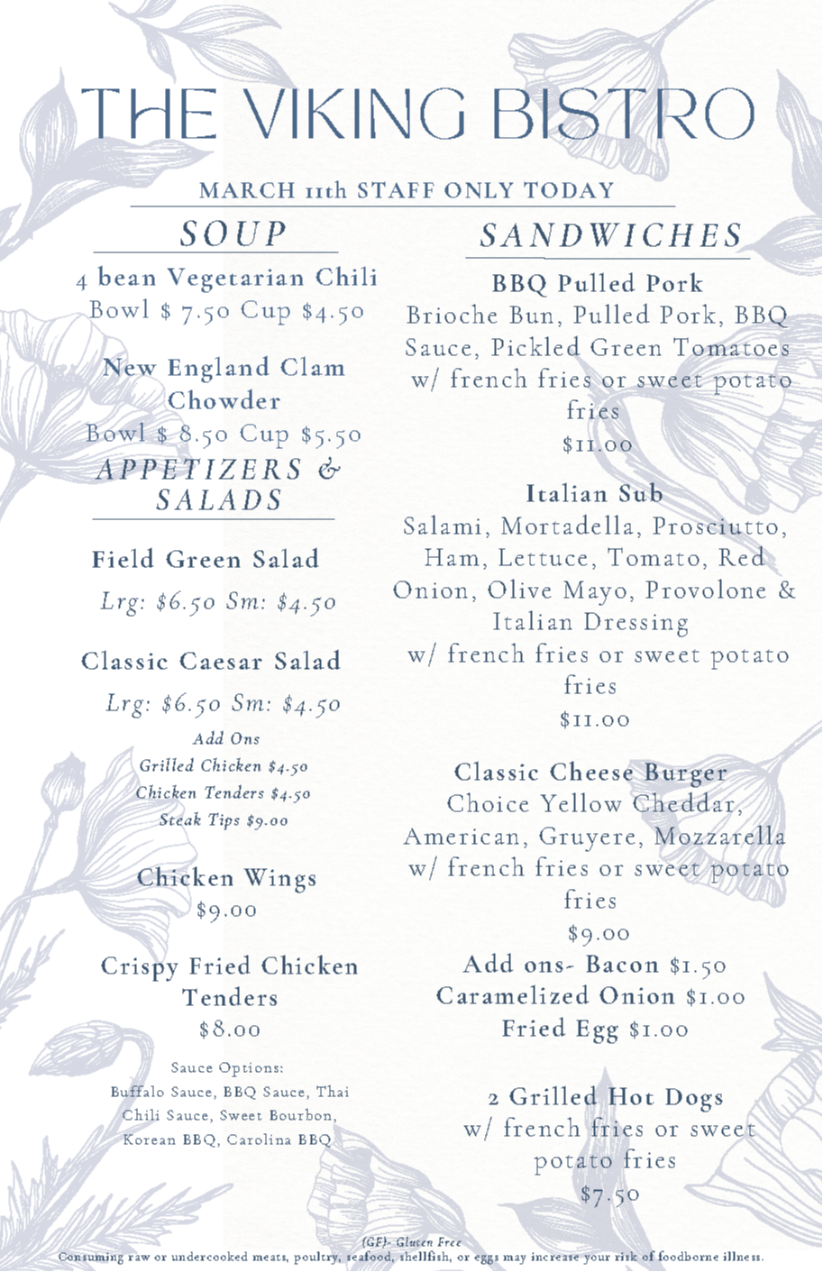 viking bistro menu 1 Mar12-14,2025