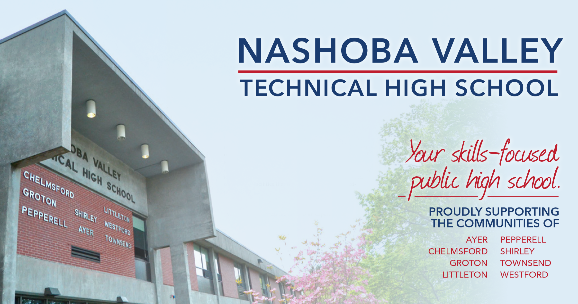 Photo of Nashoba Valley Technical High School -  Your skills-focused public high school