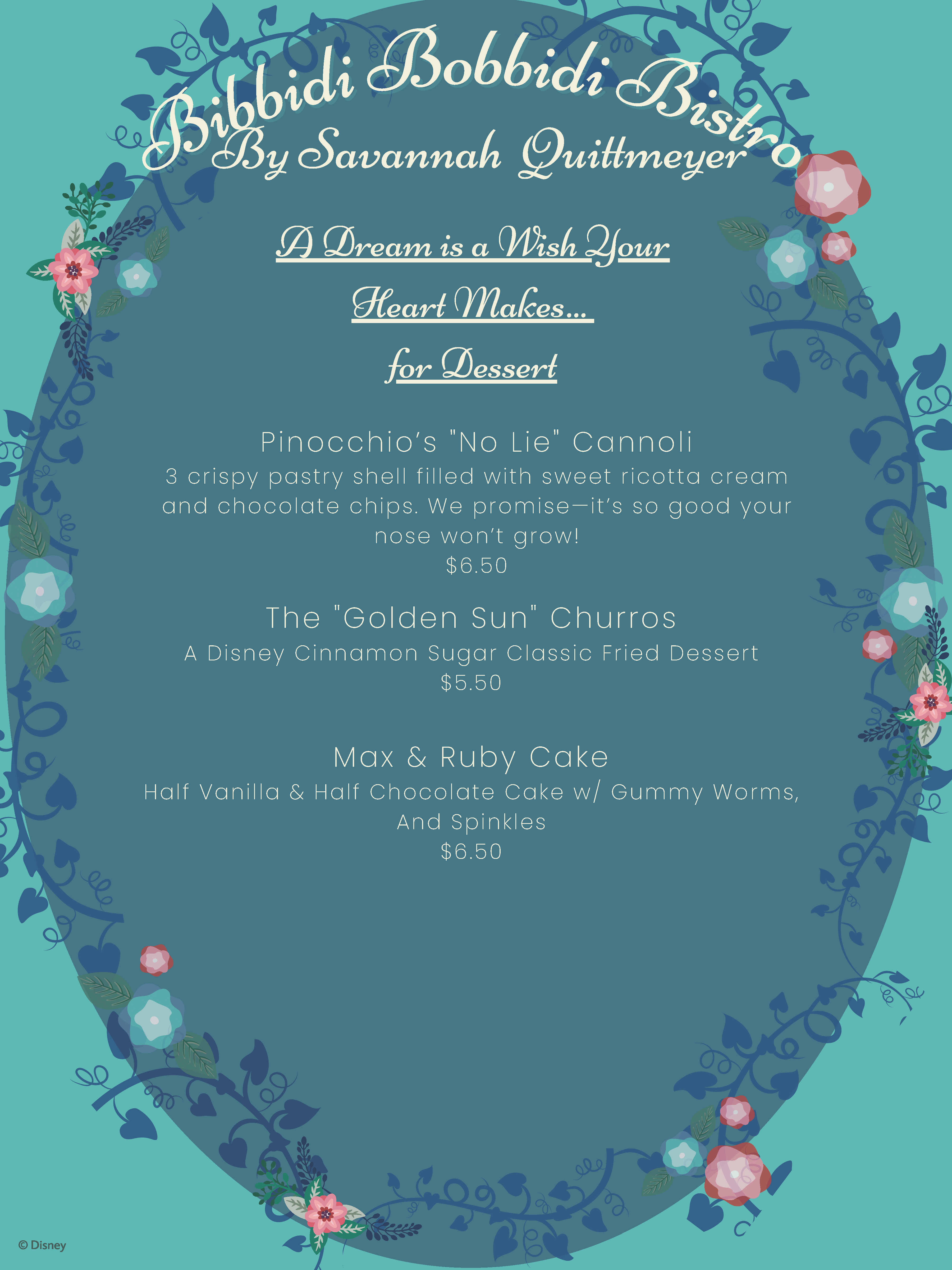 Senior Weeks Bibbidi Bobbidi Bistro - Page 3