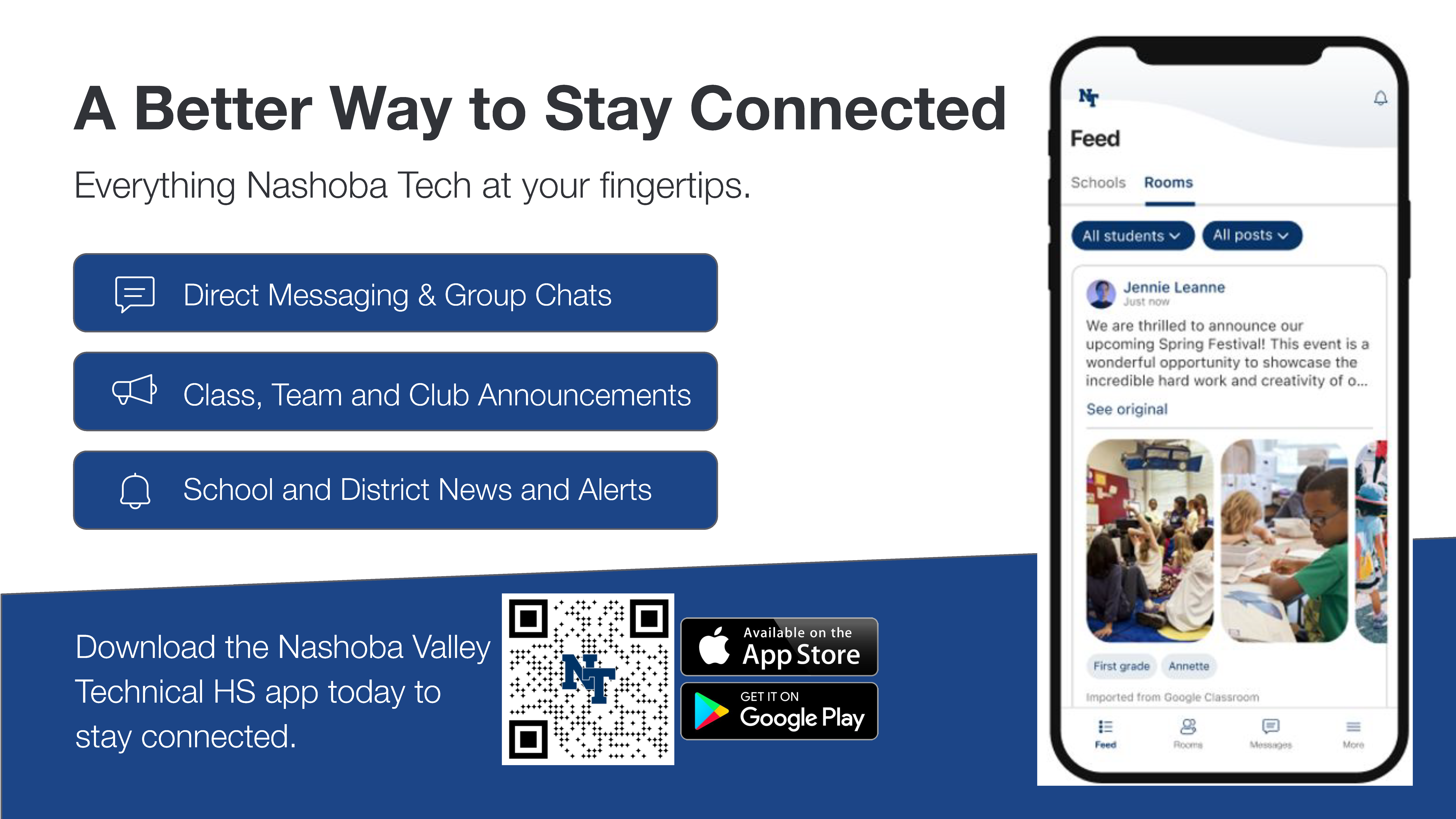 Connect with the Rooms APP