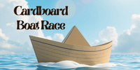 Cardboard Boat Races Button