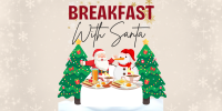 Breakfast with Santa Button