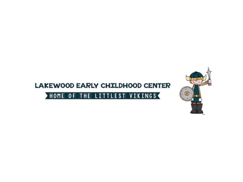 Lakewood Early Childhood Center "Home of the littlest vikings" logo