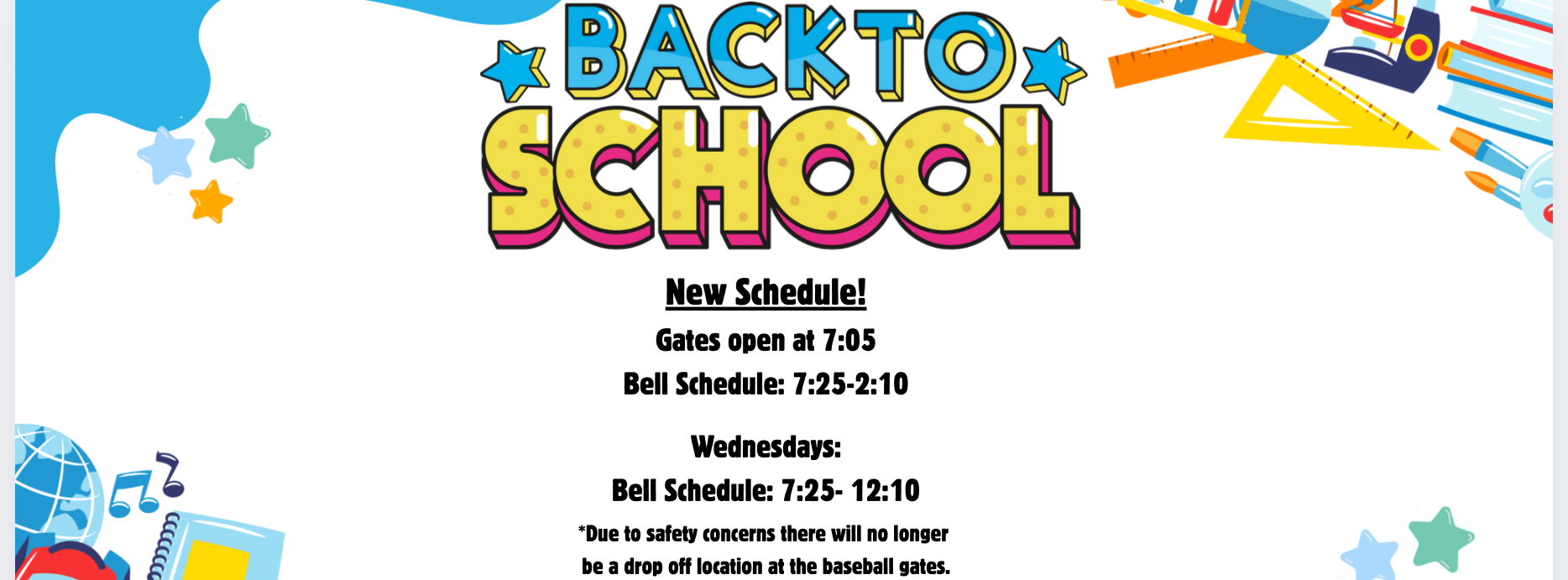 back to school banner
