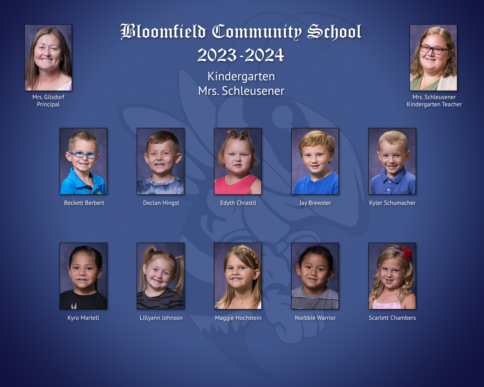 Kindergarten Bloomfield Community School District