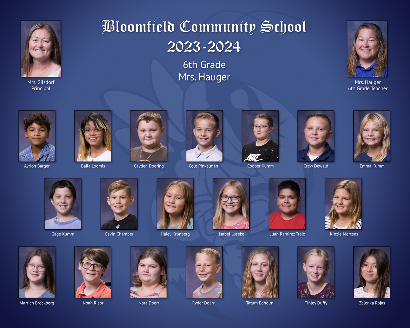 6th Grade | Bloomfield Community School District