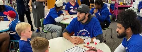 Josh Allen at Big Tree Elementary
