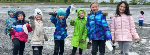 Cloverbank students find fossils