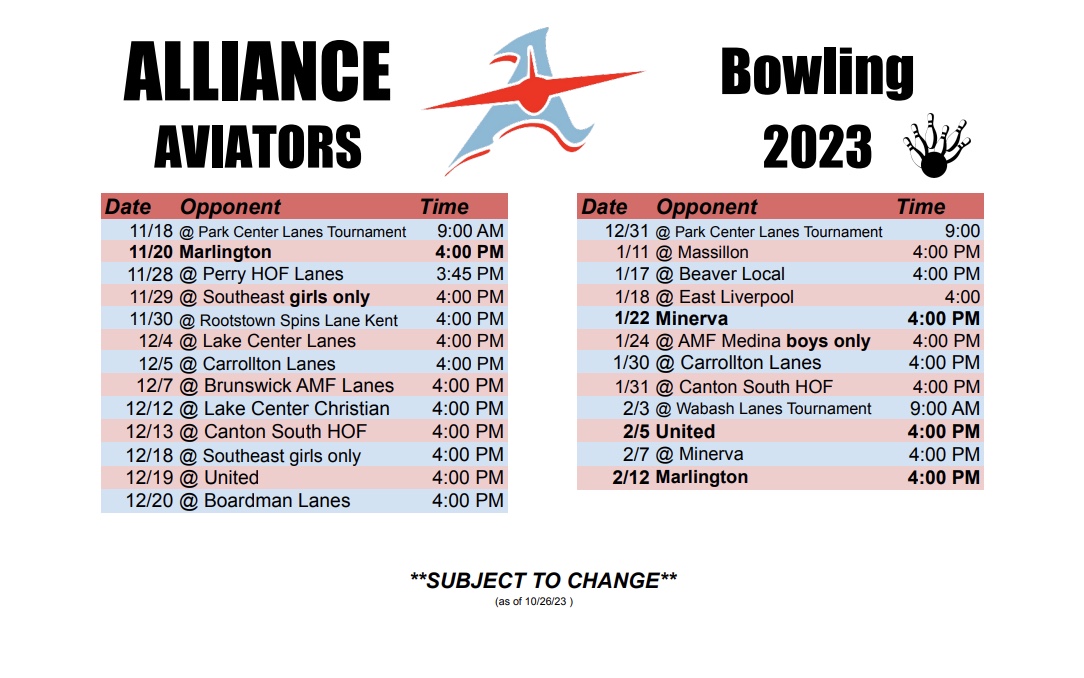 Bowling 2023-24