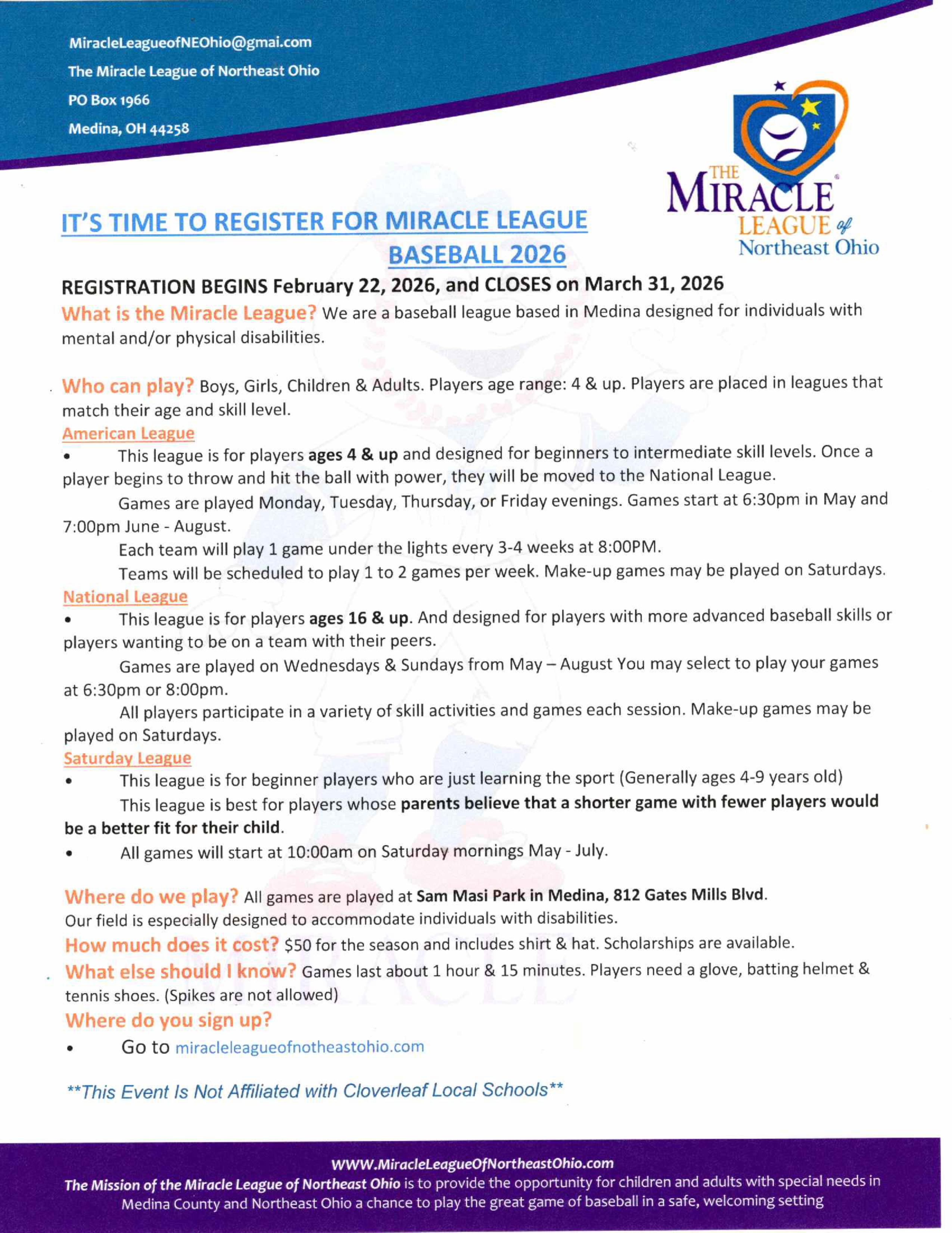 Flyer Central | Cloverleaf Local Schools