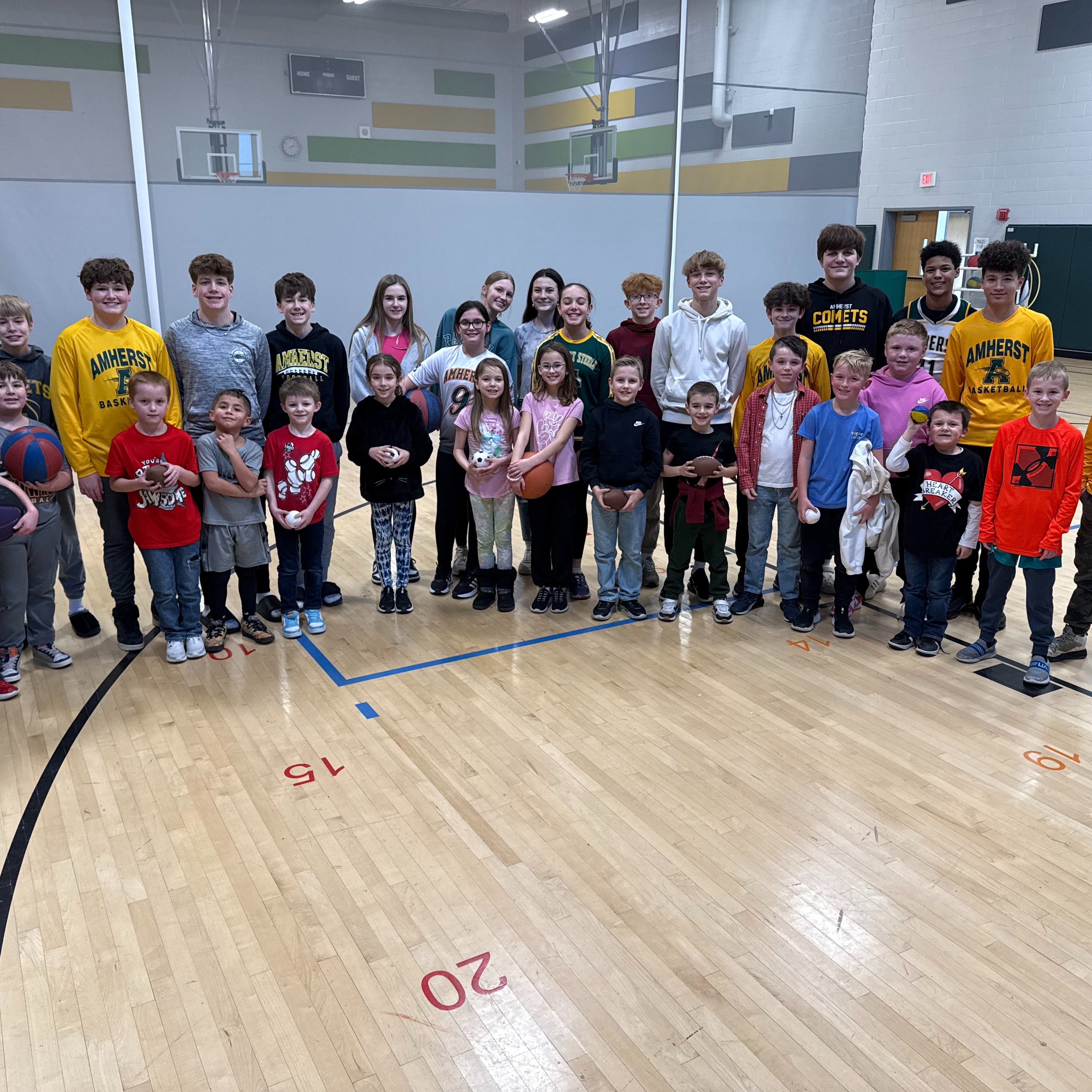 AJH students - big comets, little comets
