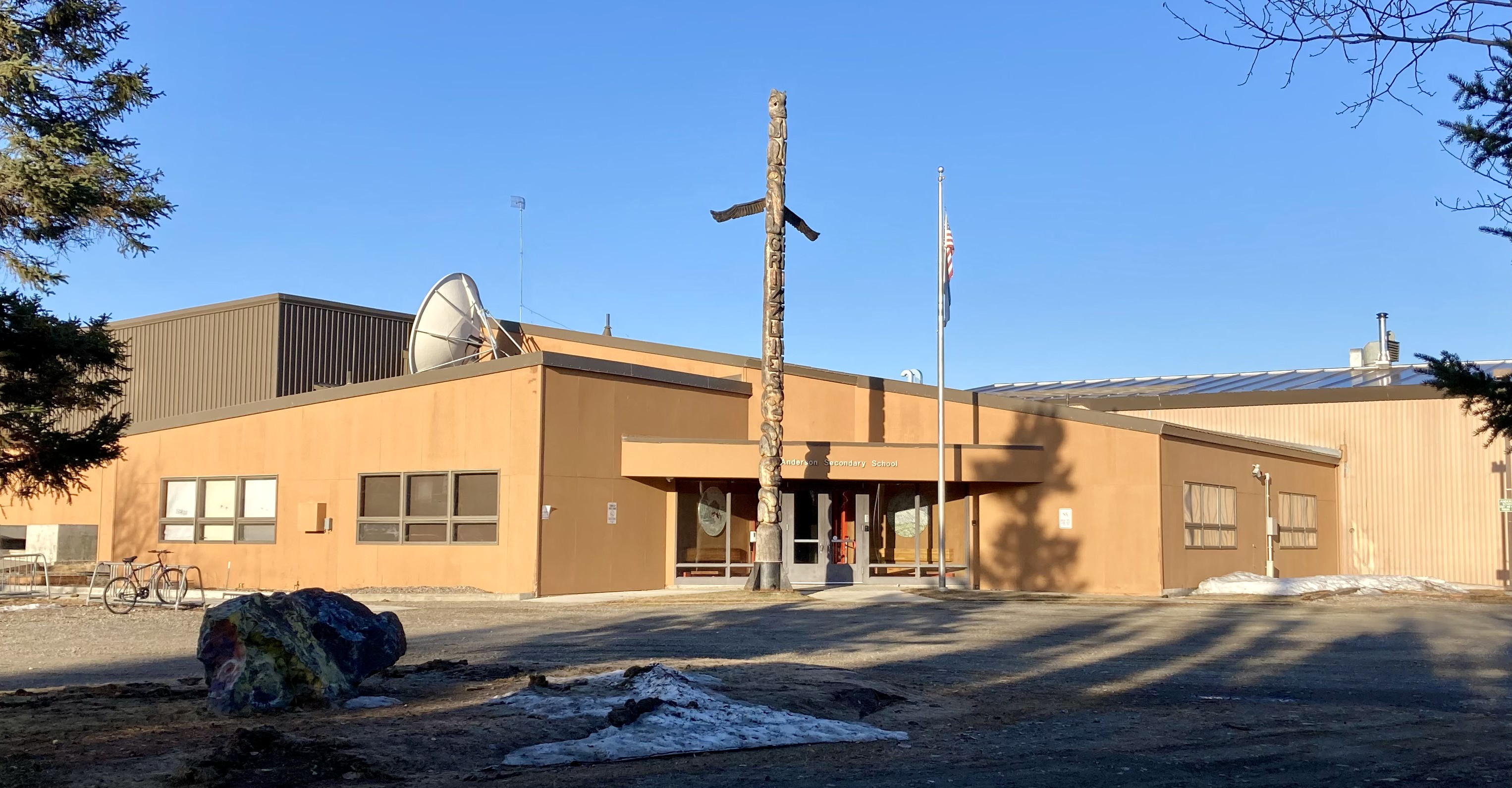 Anderson School Alaska Building