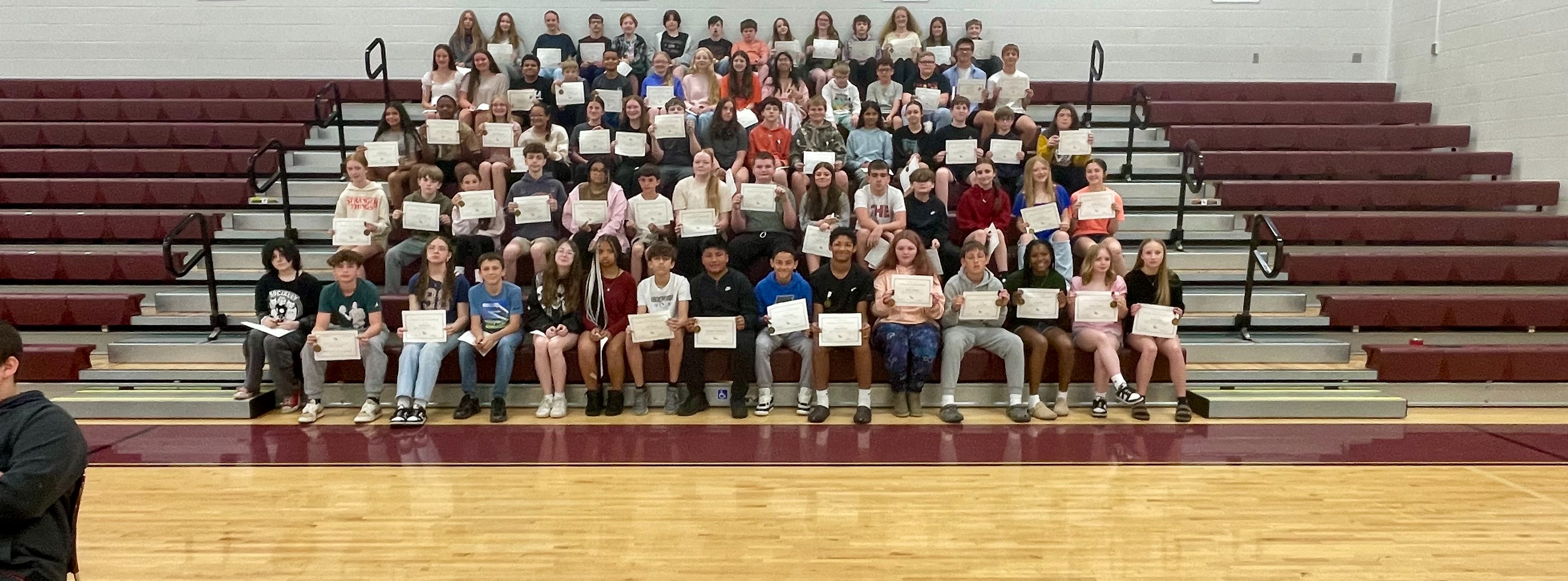UJHS 7th Grade 3.0 Awards
