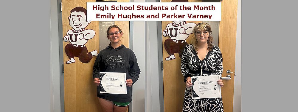 Students of the Month