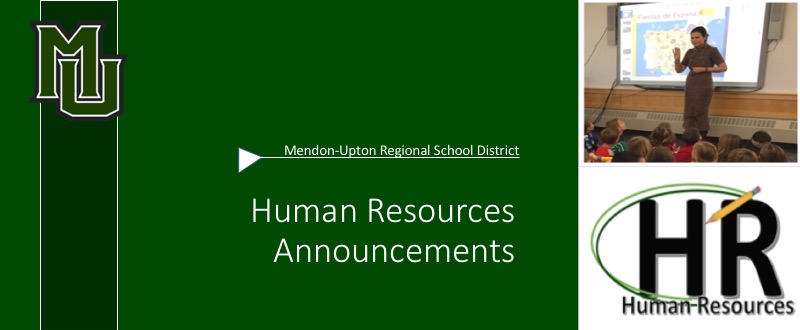 Job Openings at MURSD  Mendon-Upton Regional School District