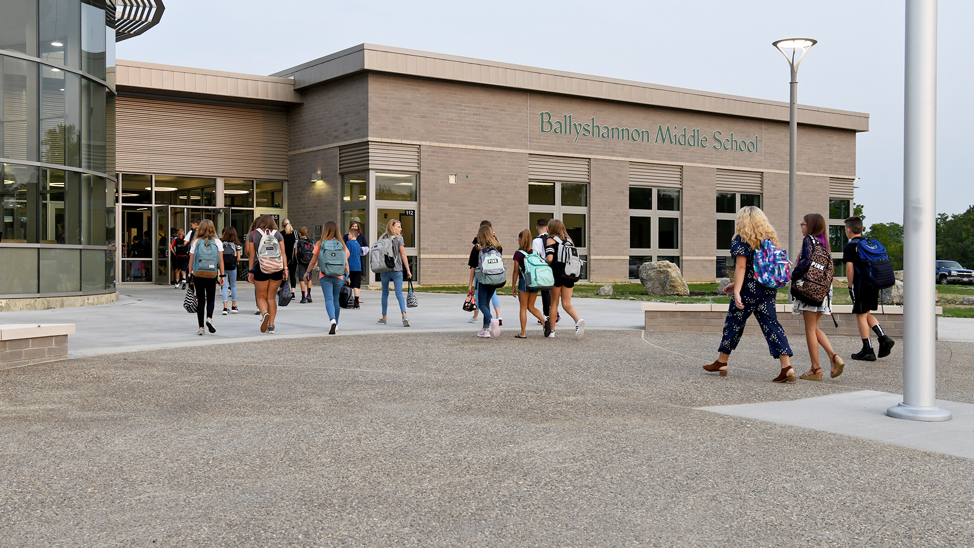 front of school