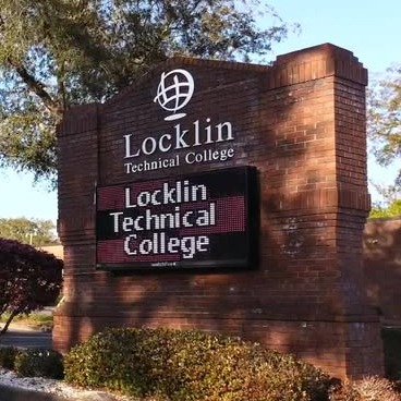 Locklin Technical College Sign