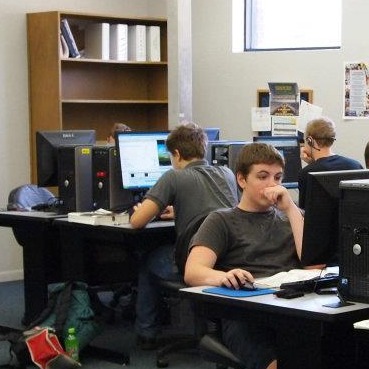 Students at Computers