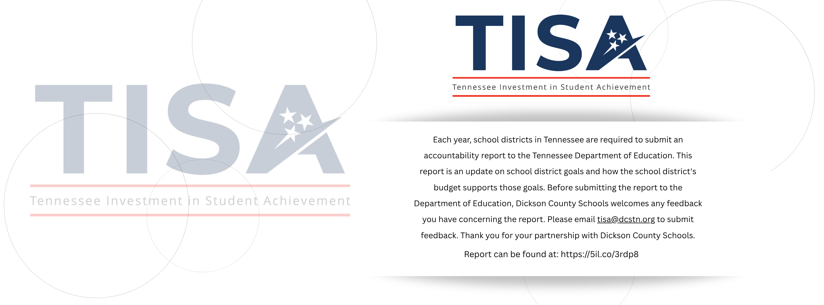 TISA Funding Report