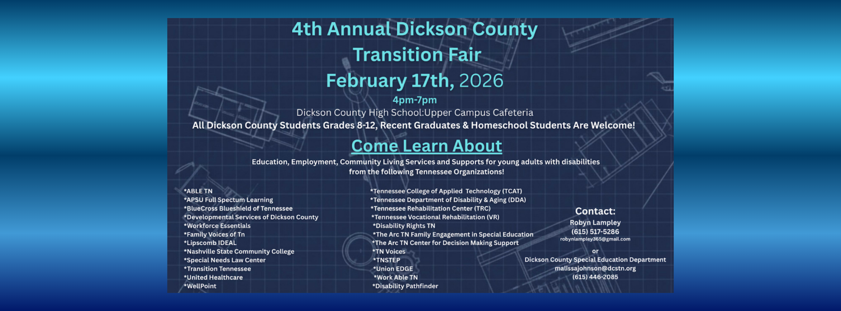 Dickson County Schools Transition Fair