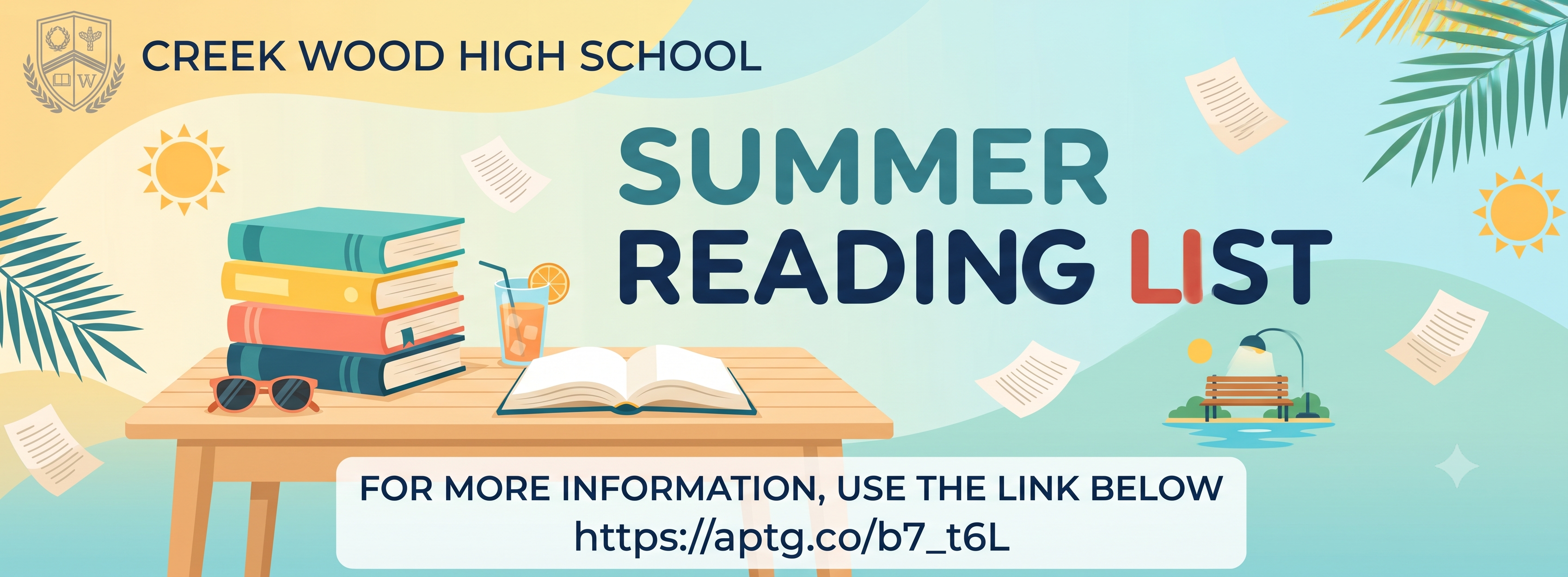 CW Summer Reading List Infographic