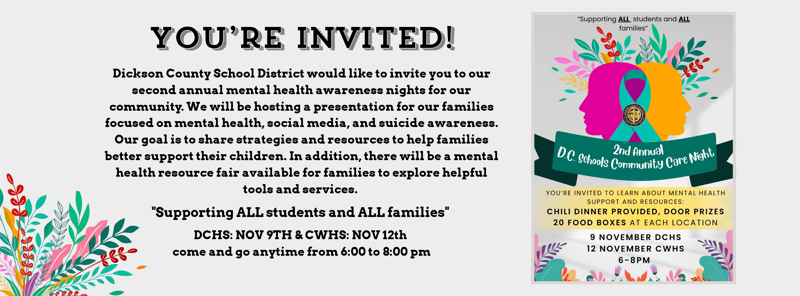 Community Care Night