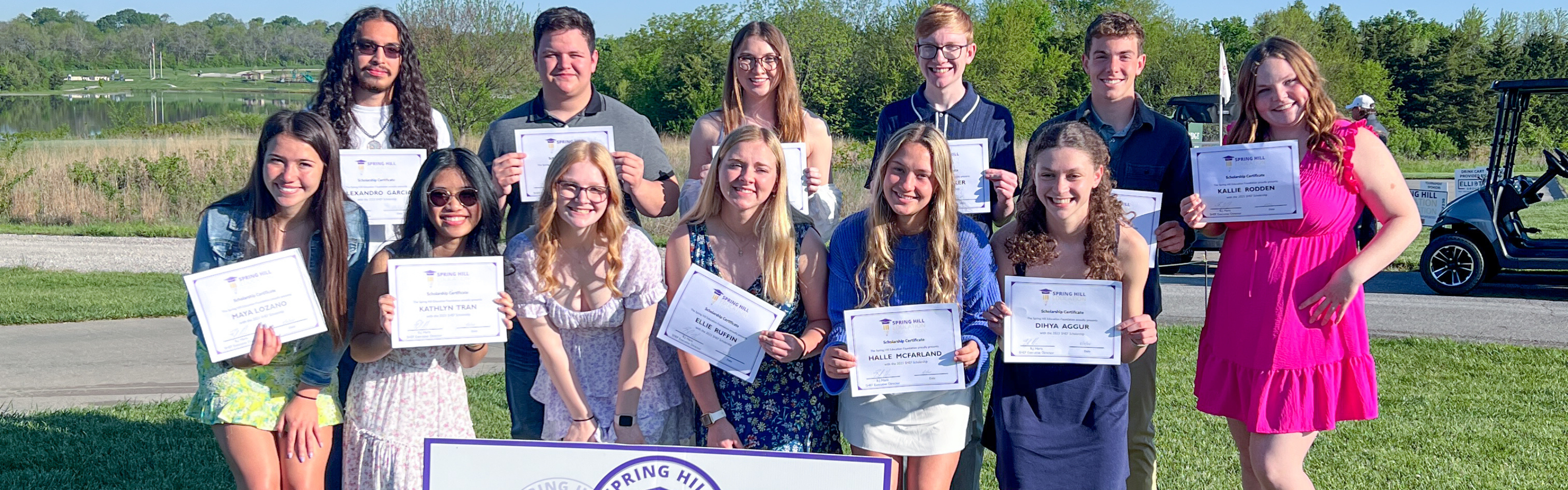 Students receiving annual SHEF grants