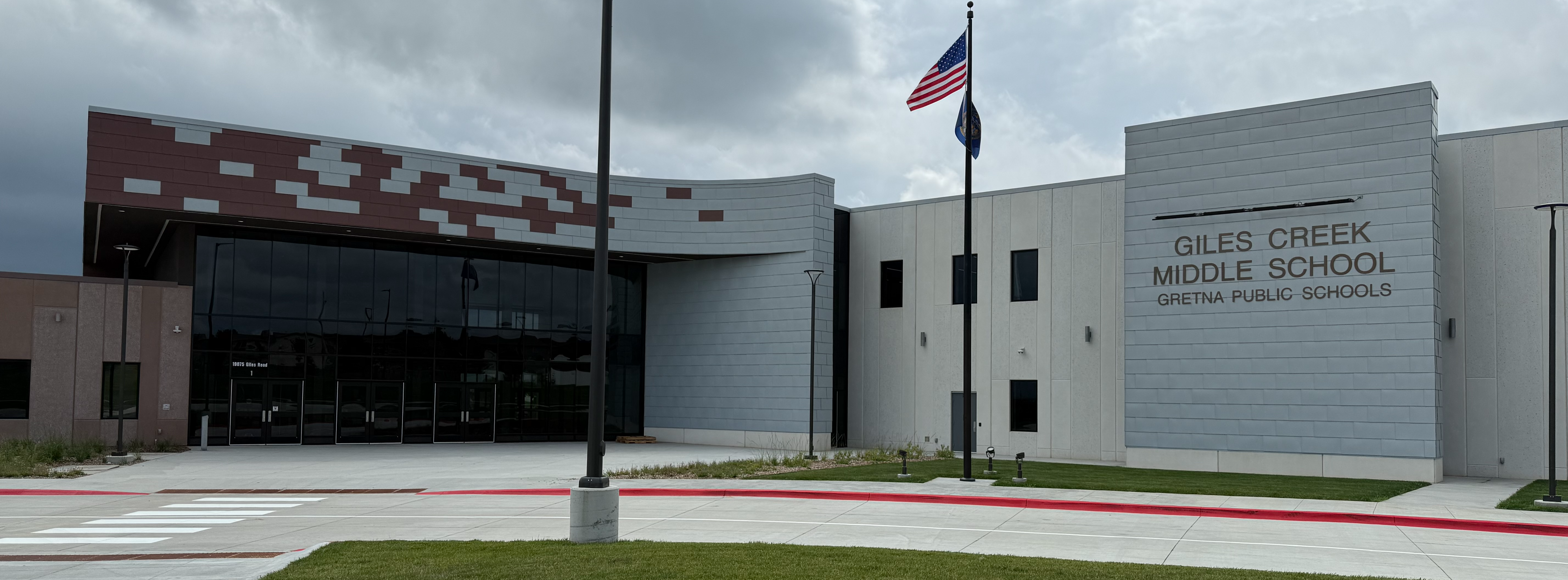 Front of the GCMS building