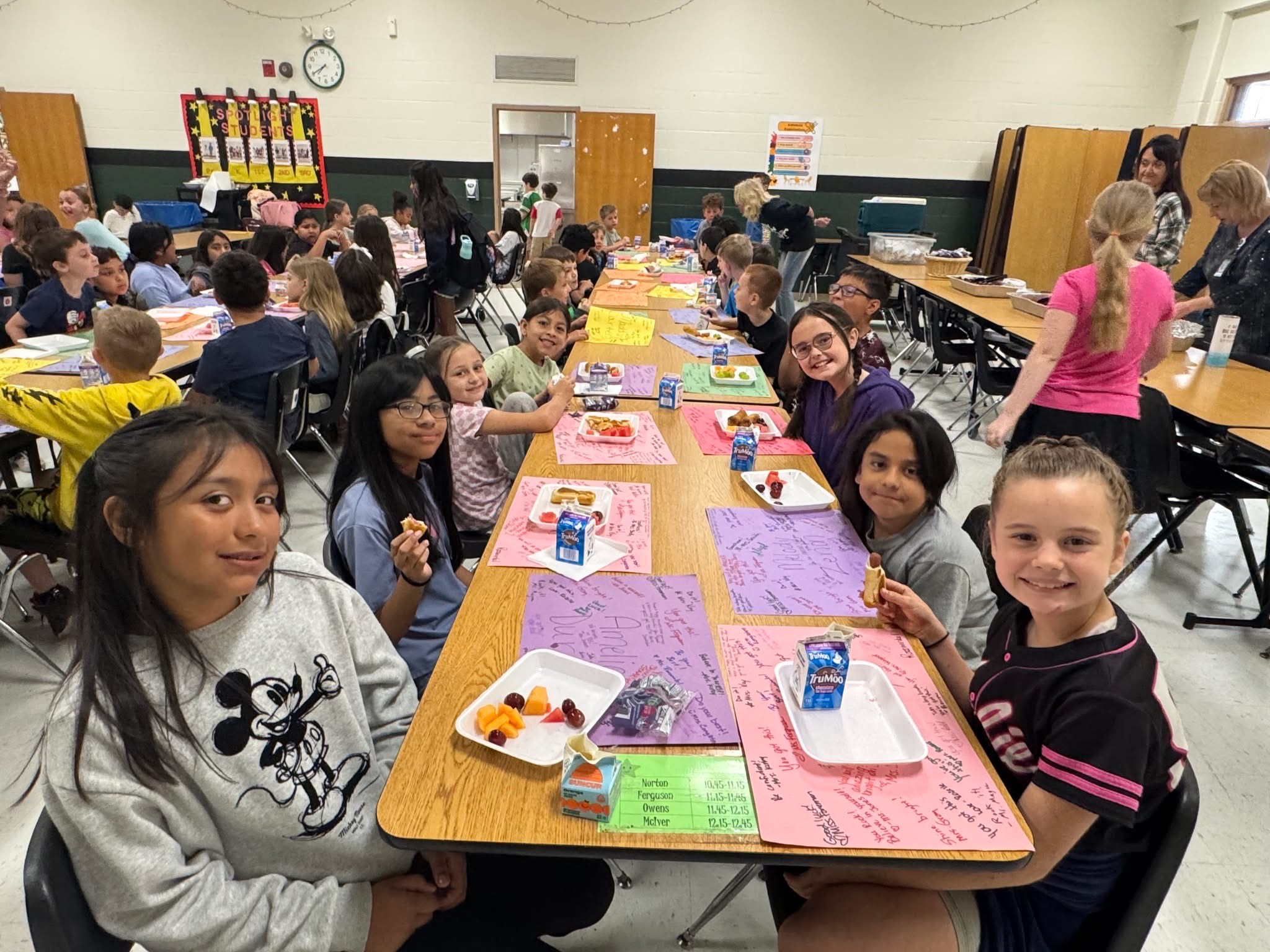 3rd Grade STAAR test breakfast