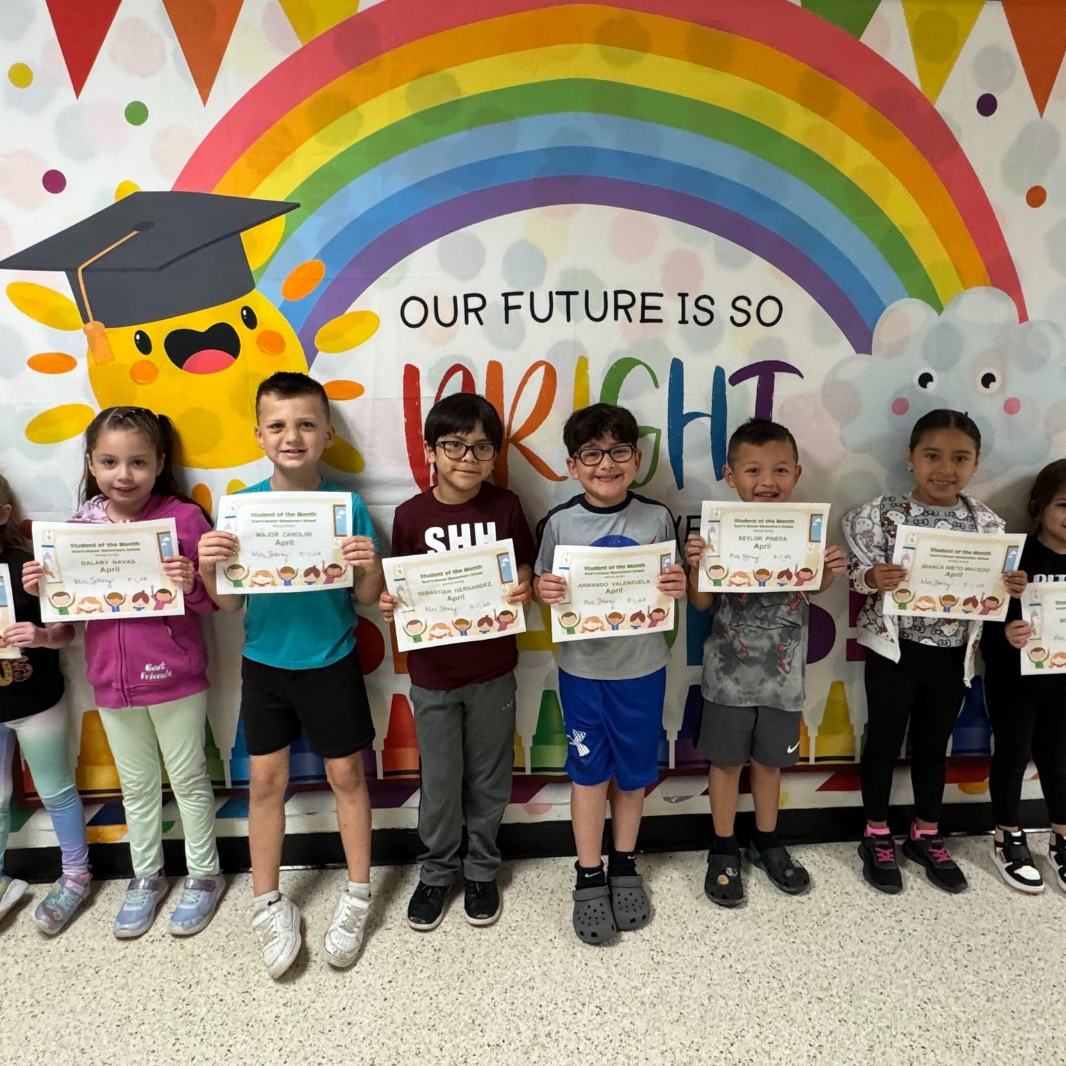 Kinder Students