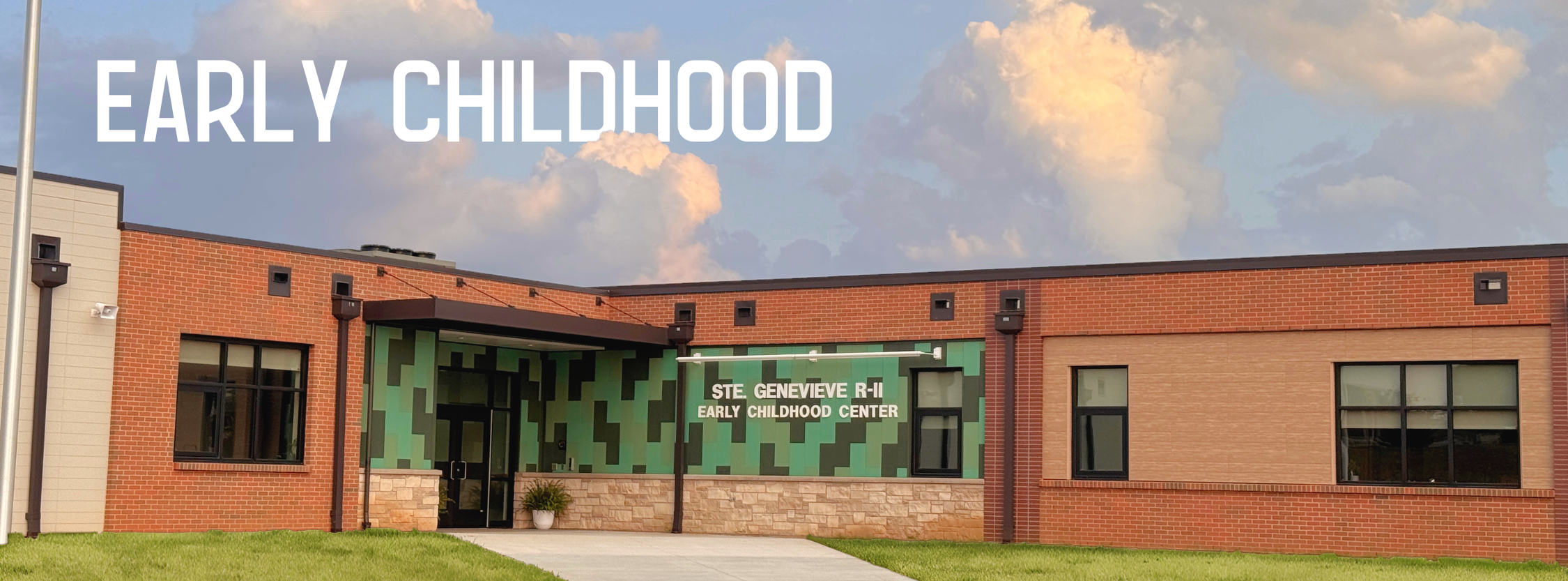Entrance to the Early Childhood Center