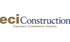 A business card for ECI Construction