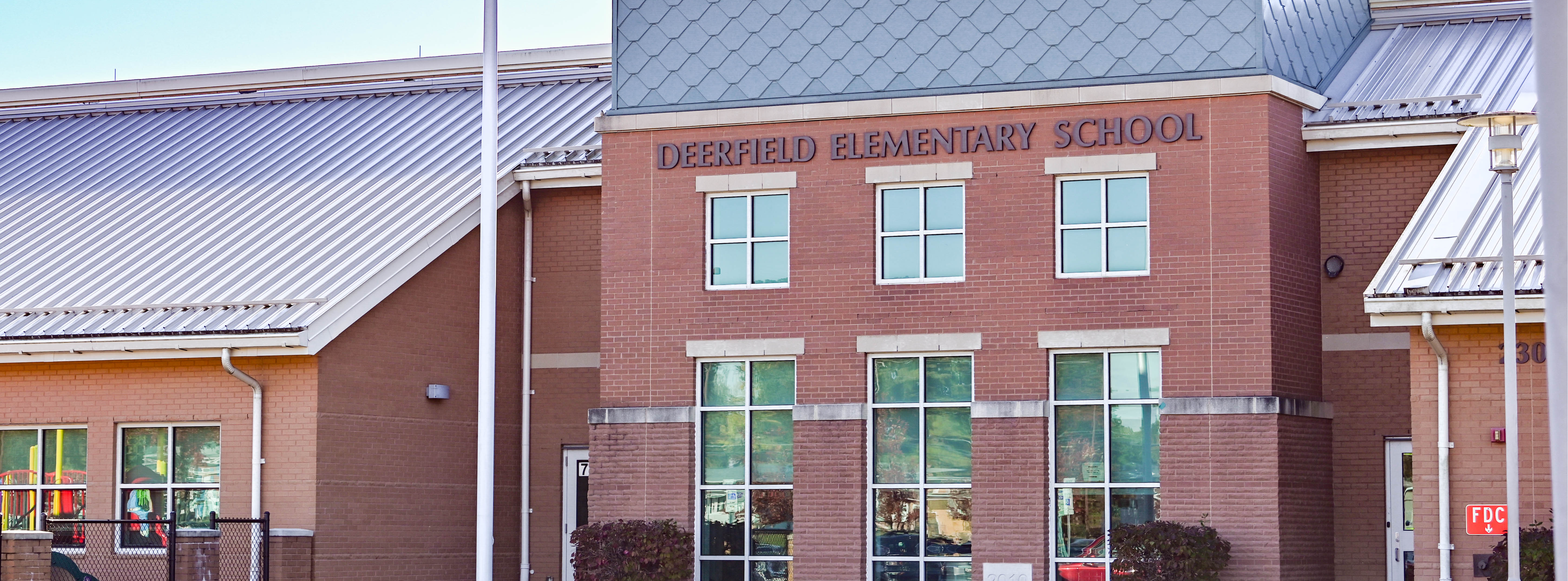 Front of Deerfield Elementary School