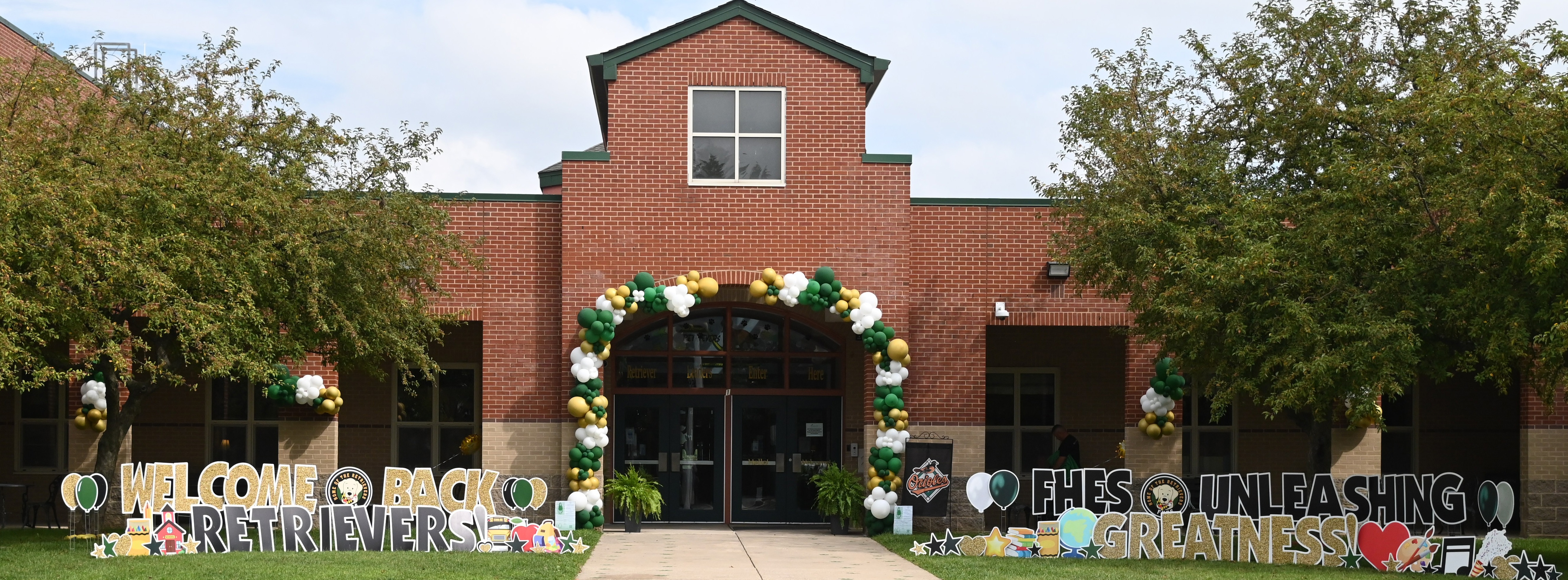 Front of Forest Hill Elementary School