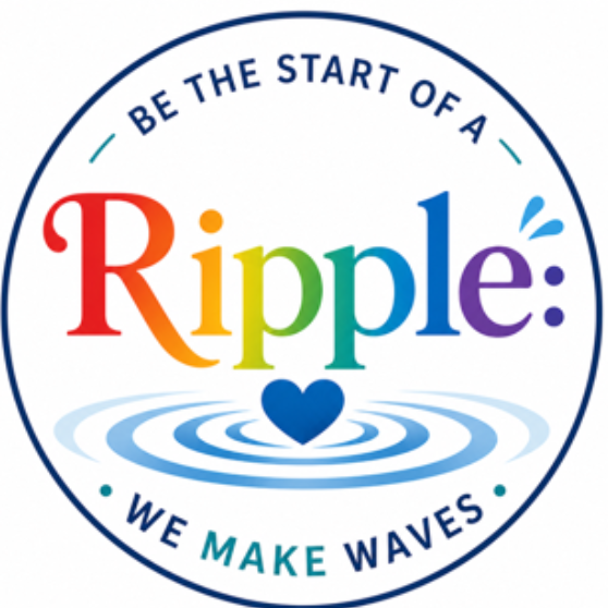 A picture of the theme for the 2026-2027 school year.  Be the start of a ripple. We make waves.
