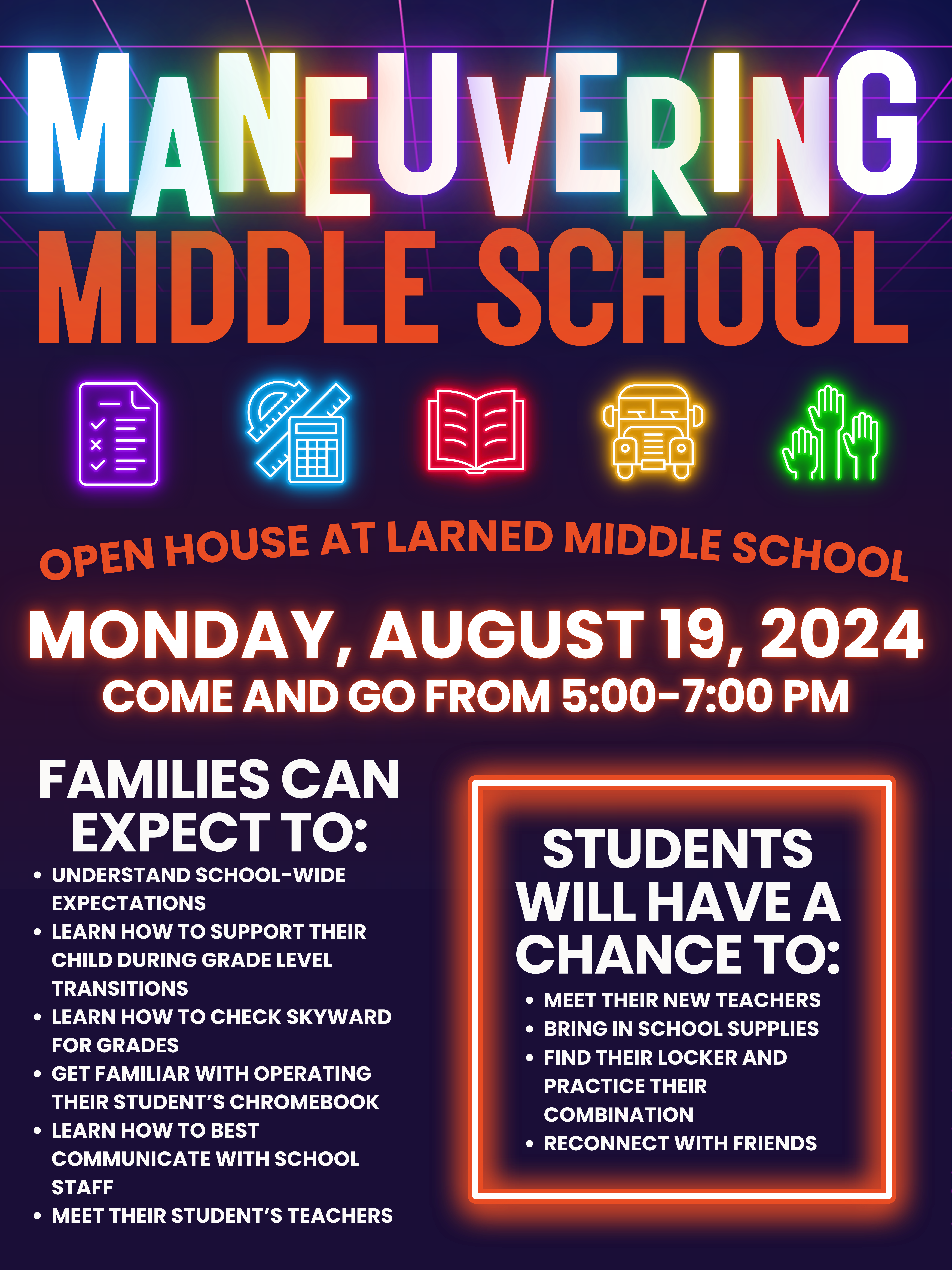 LMS Open House Info