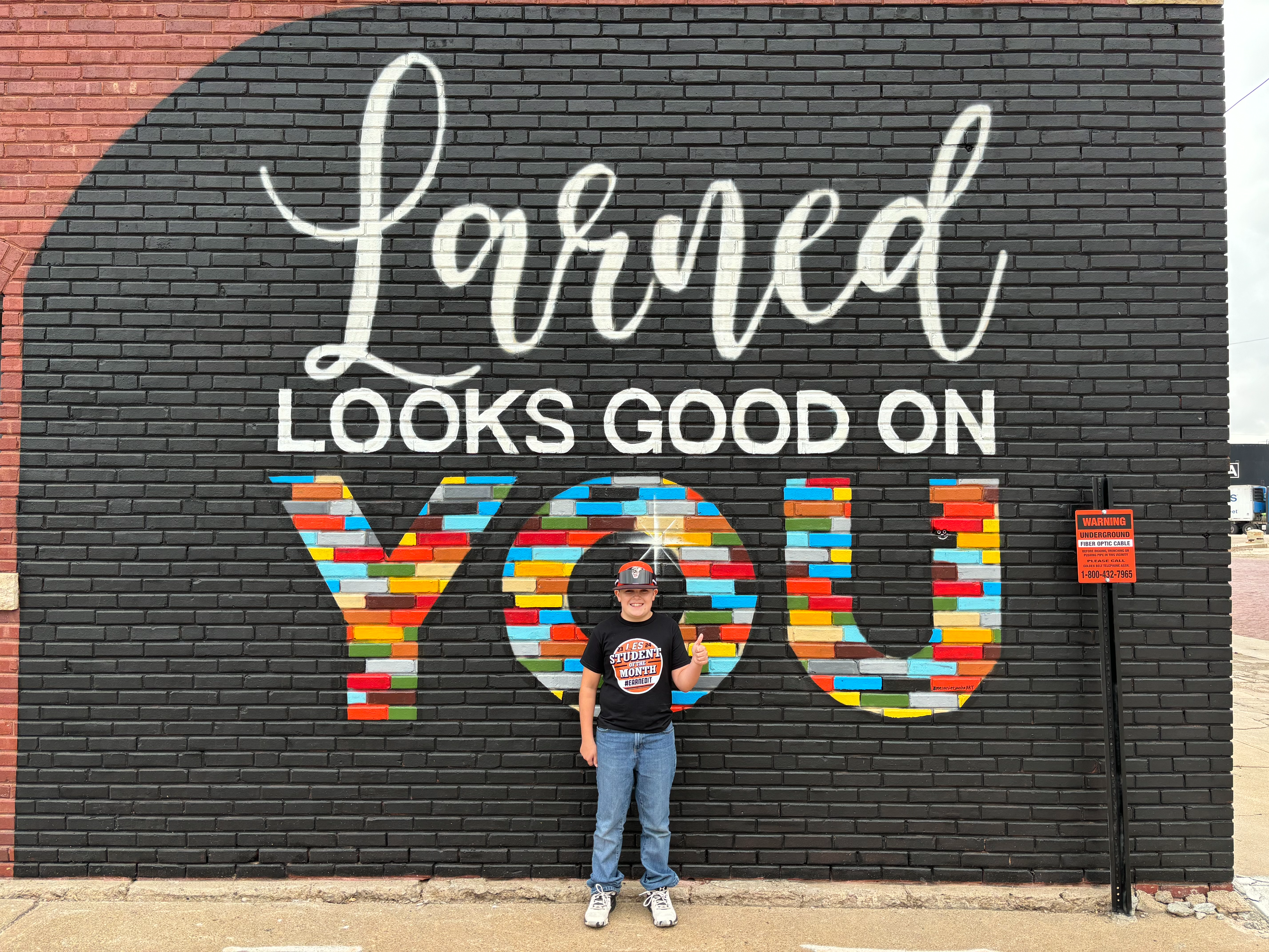 Larned Looks Good On You