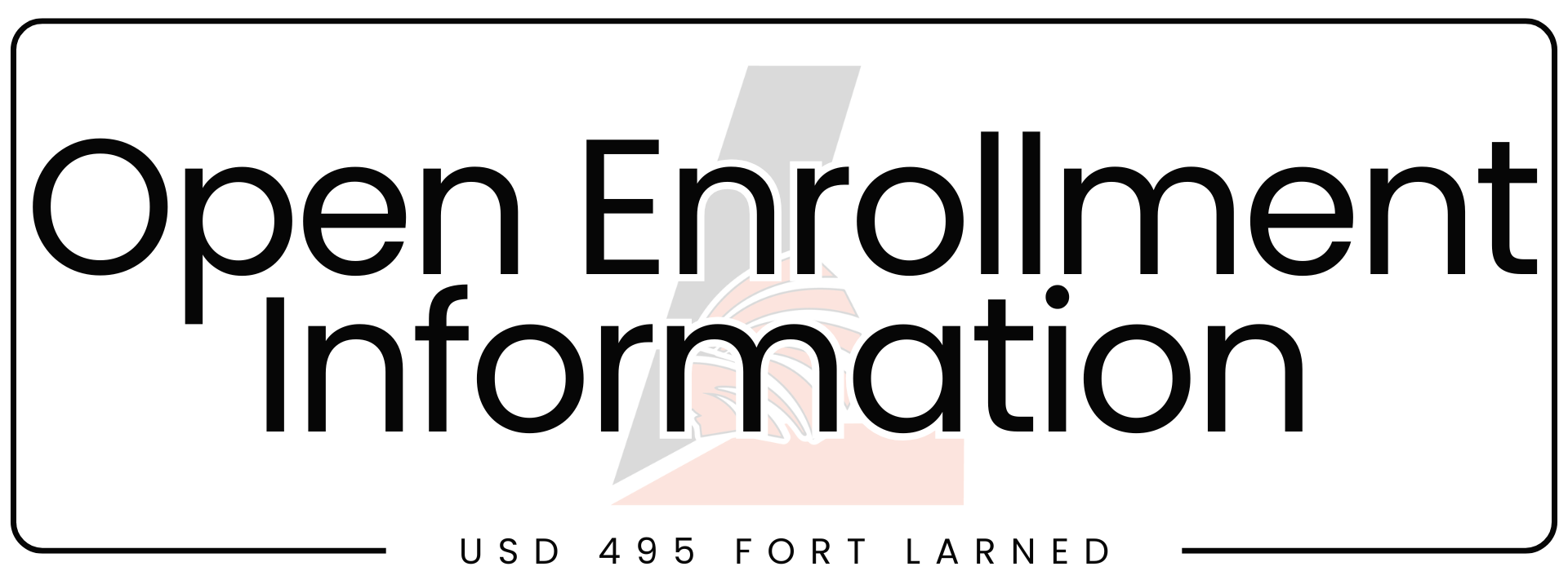 Open Enrollment Information