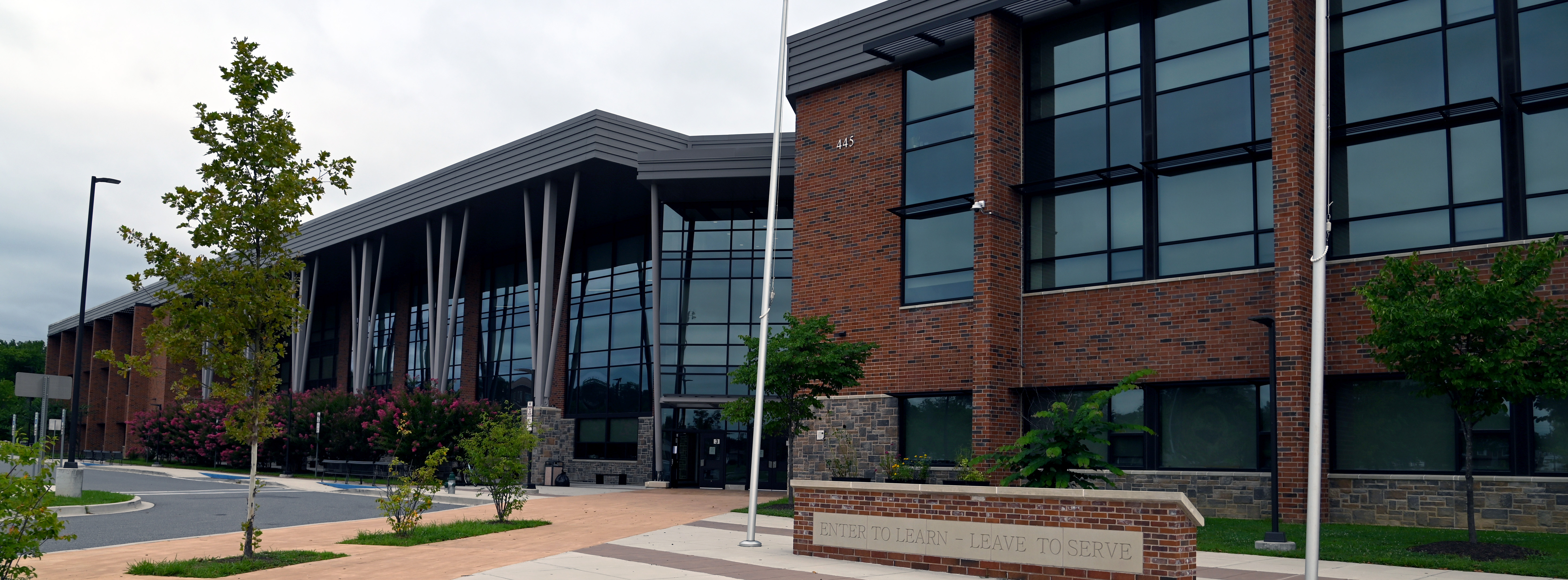 Front of Havre de Grace Middle School